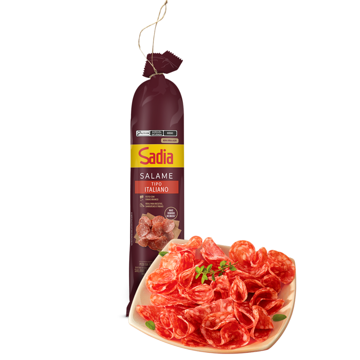 Salame Italiano Sadia Fatiado 150g