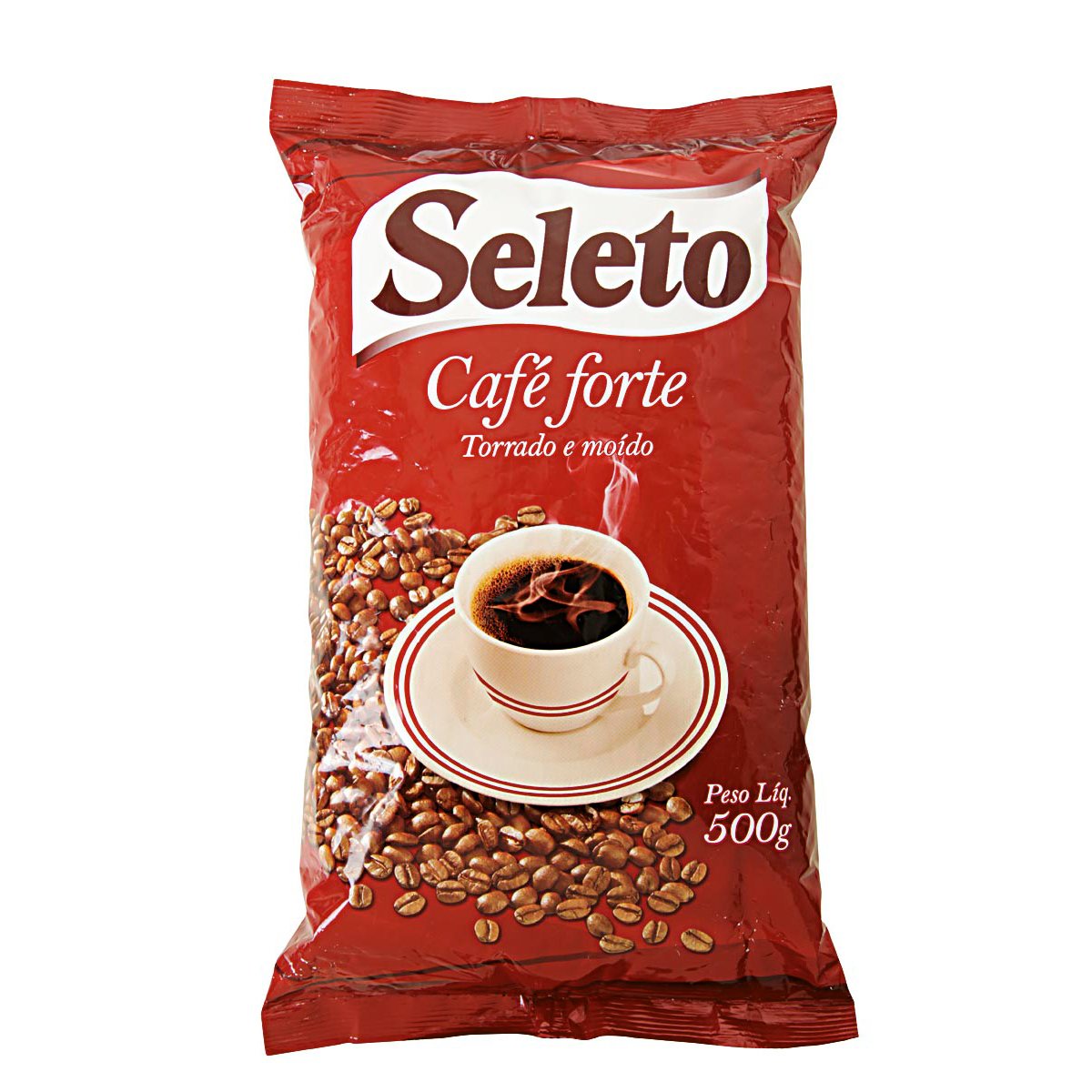 Café Torrado e Moído Forte Seleto Pacote 500g