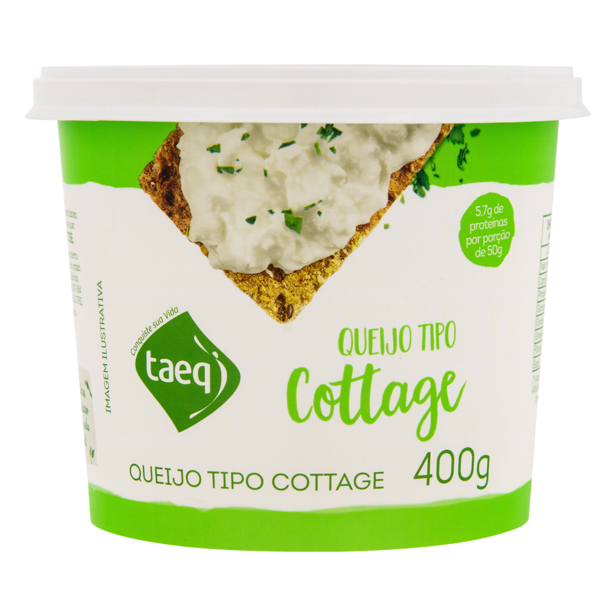 Queijo Tipo Cottage TAEQ Pote 400g