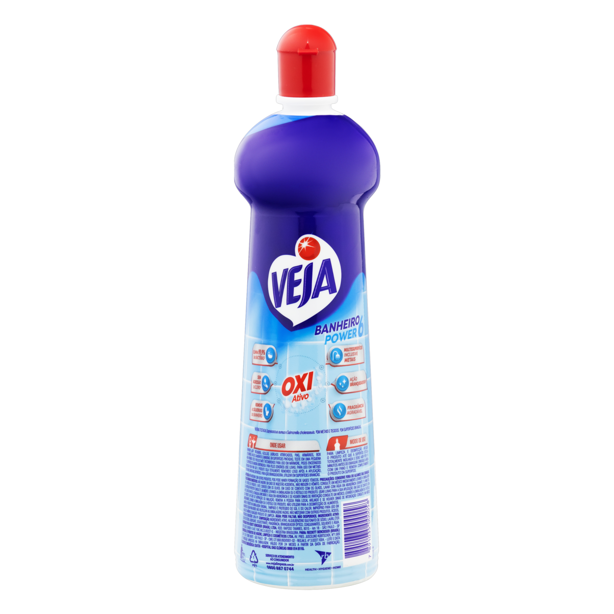 Branqueador Banheiro Veja Antibac Squeeze 500ml