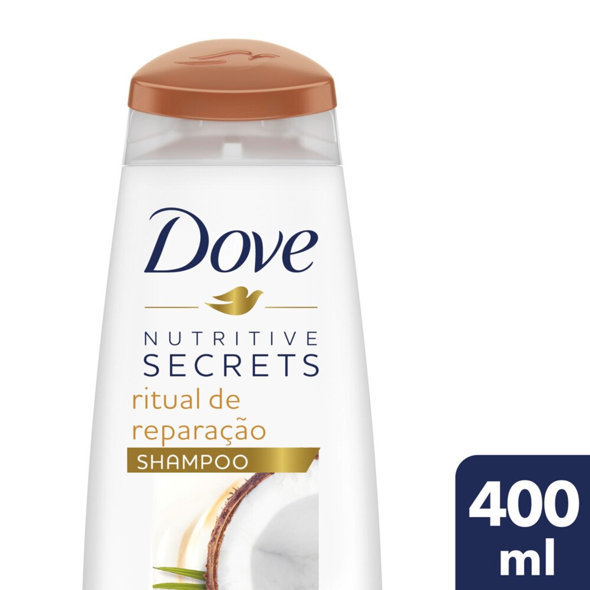 Shampoo Dove Nutritive Secrets Ritual de Reparação Frasco 400ml