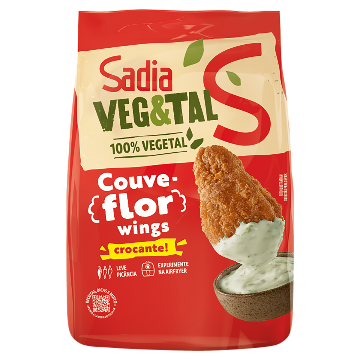 Couve-Flor Wings Sadia VegeTal Pacote 275g