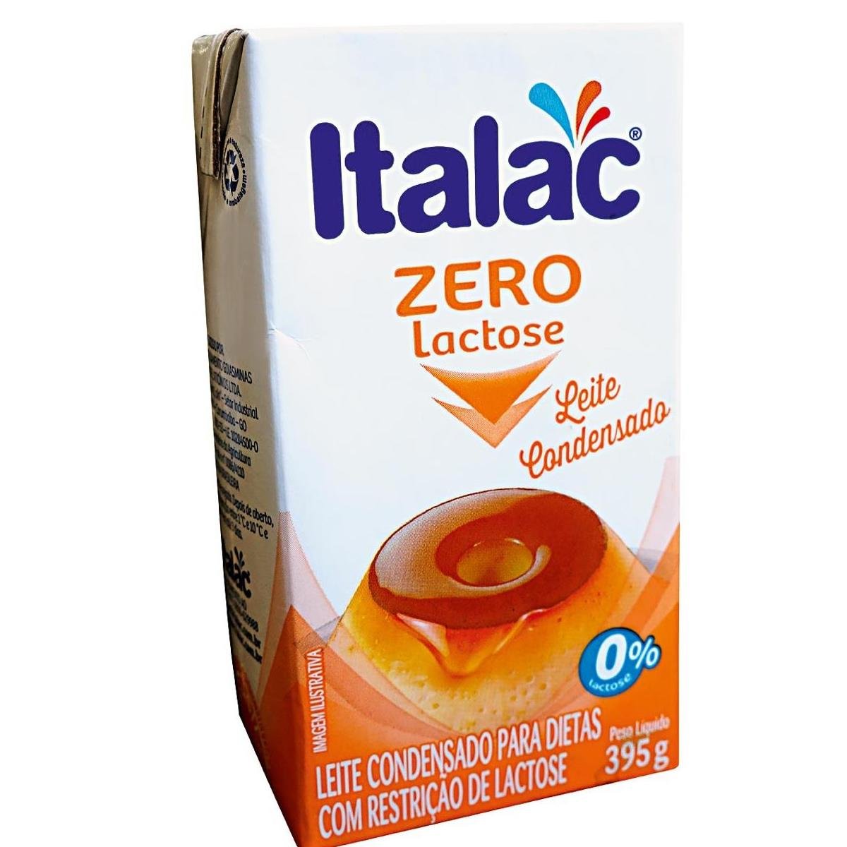Leite Condensado Zero Lactose ITALAC 395g