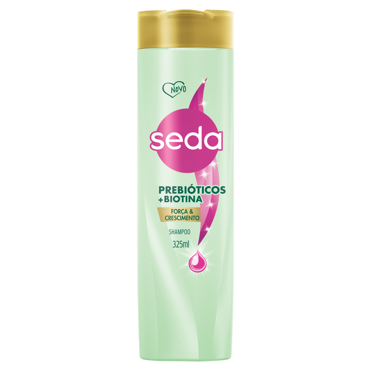Shampoo Seda Prebióticos + Biotina Frasco 325ml