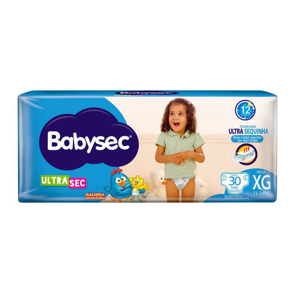 Fralda Infantil Babysec Ultra Mega XG C/30