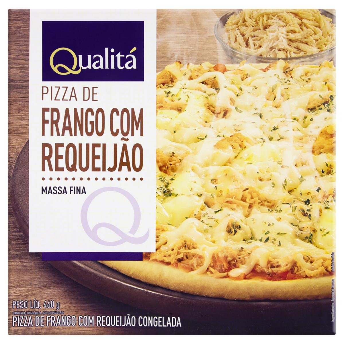 Pizza Frango com Requeijão Qualitá Caixa 460g