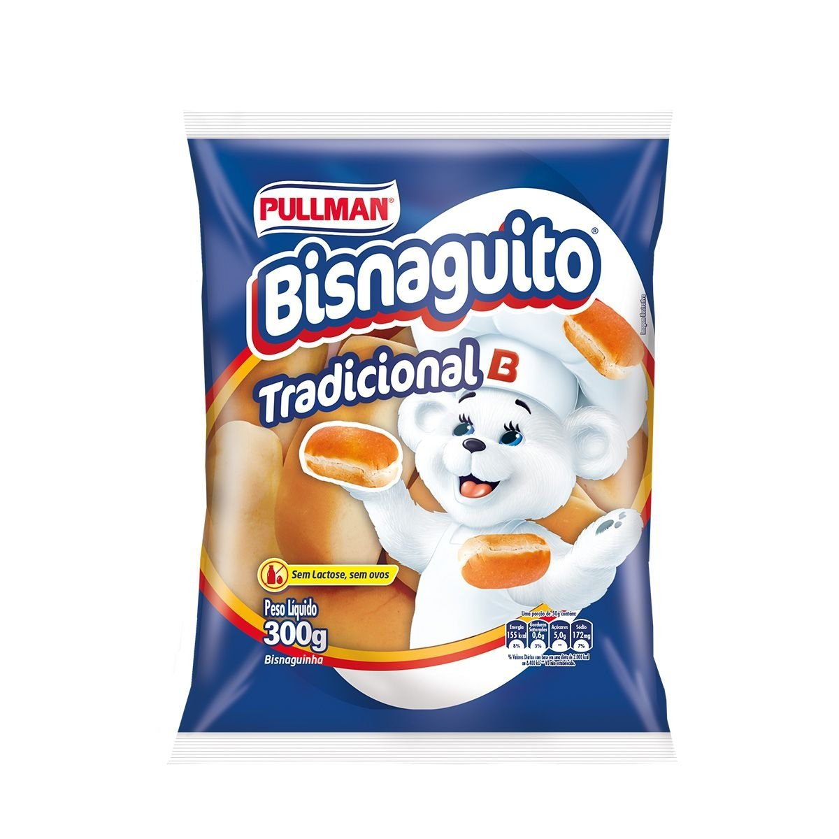 Bisnaguinha Pullman 300g