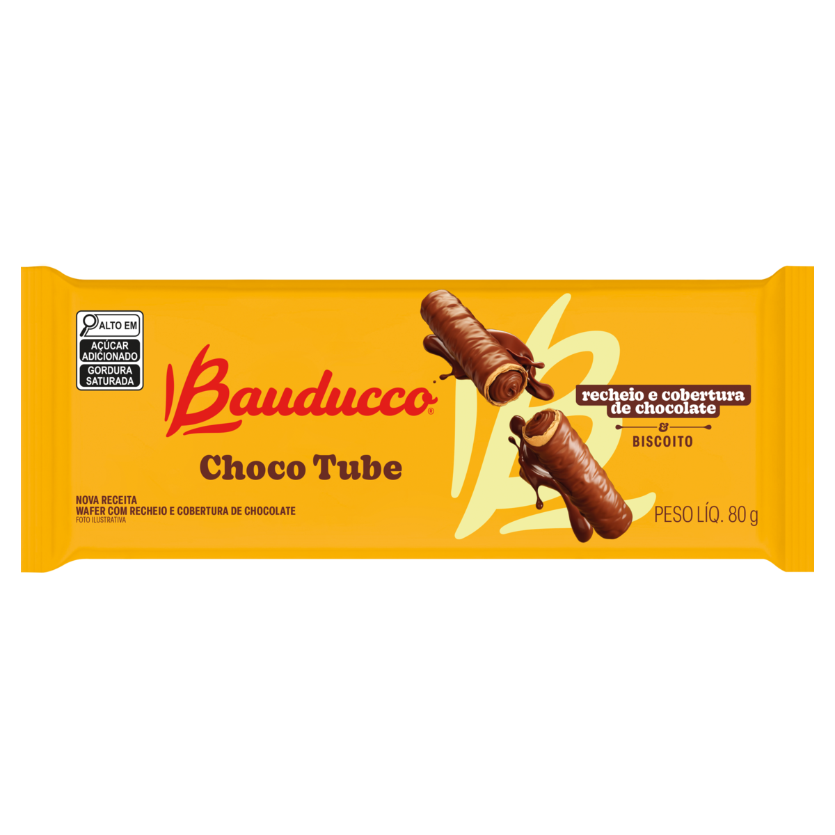 Wafer Bauducco Choco Me Amar 80g