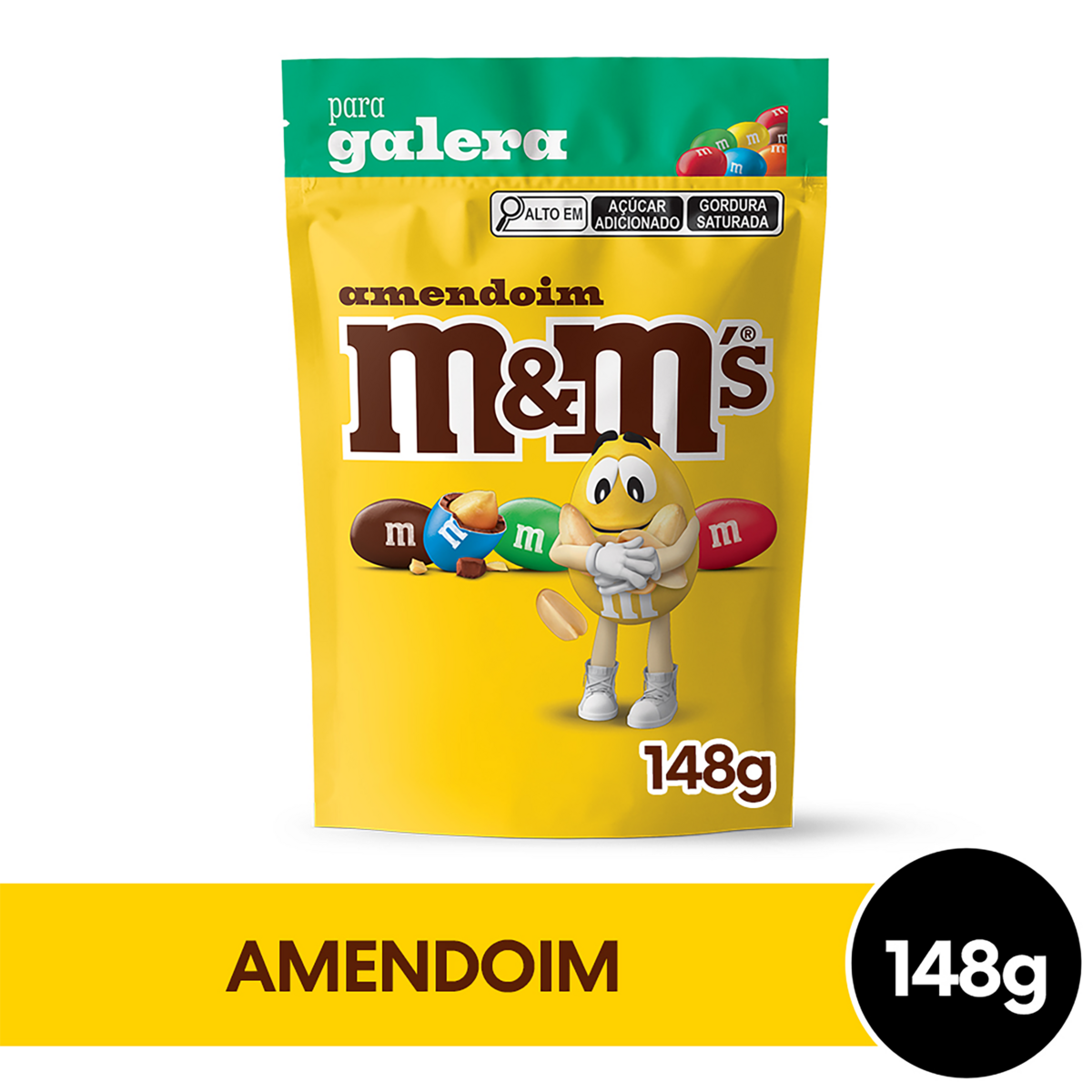 M&M´S Chocolate ao Leite com Amendoim 148g