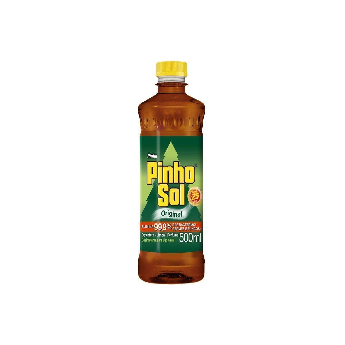 Desinfetante Uso Geral Original Pinho Sol Frasco 500ml