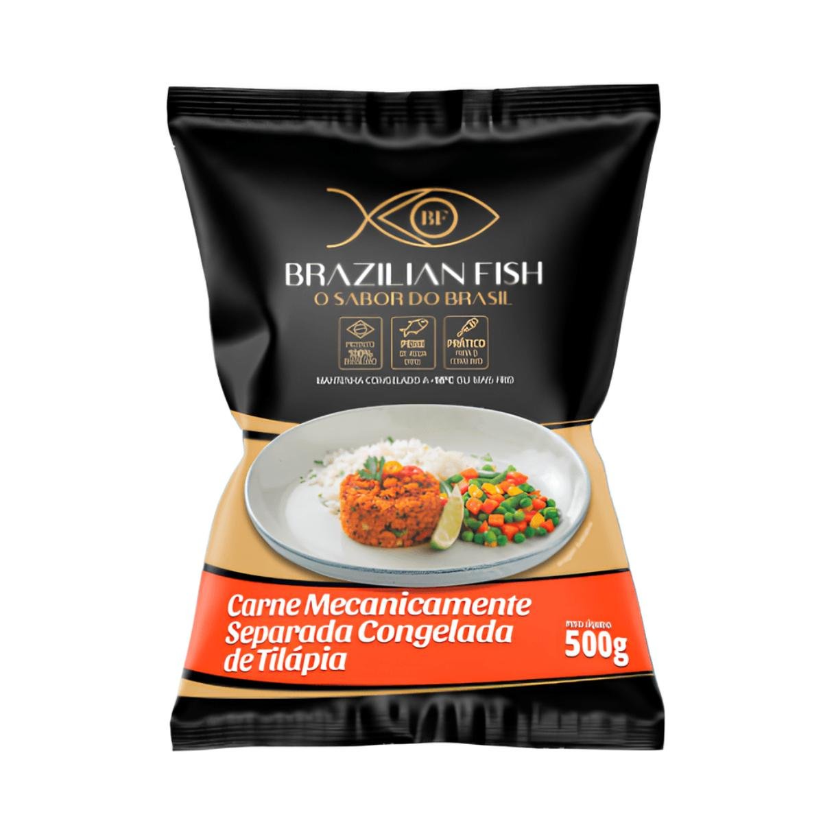 Carne Mecanicamente Separada Congelada de Tilapia 500g