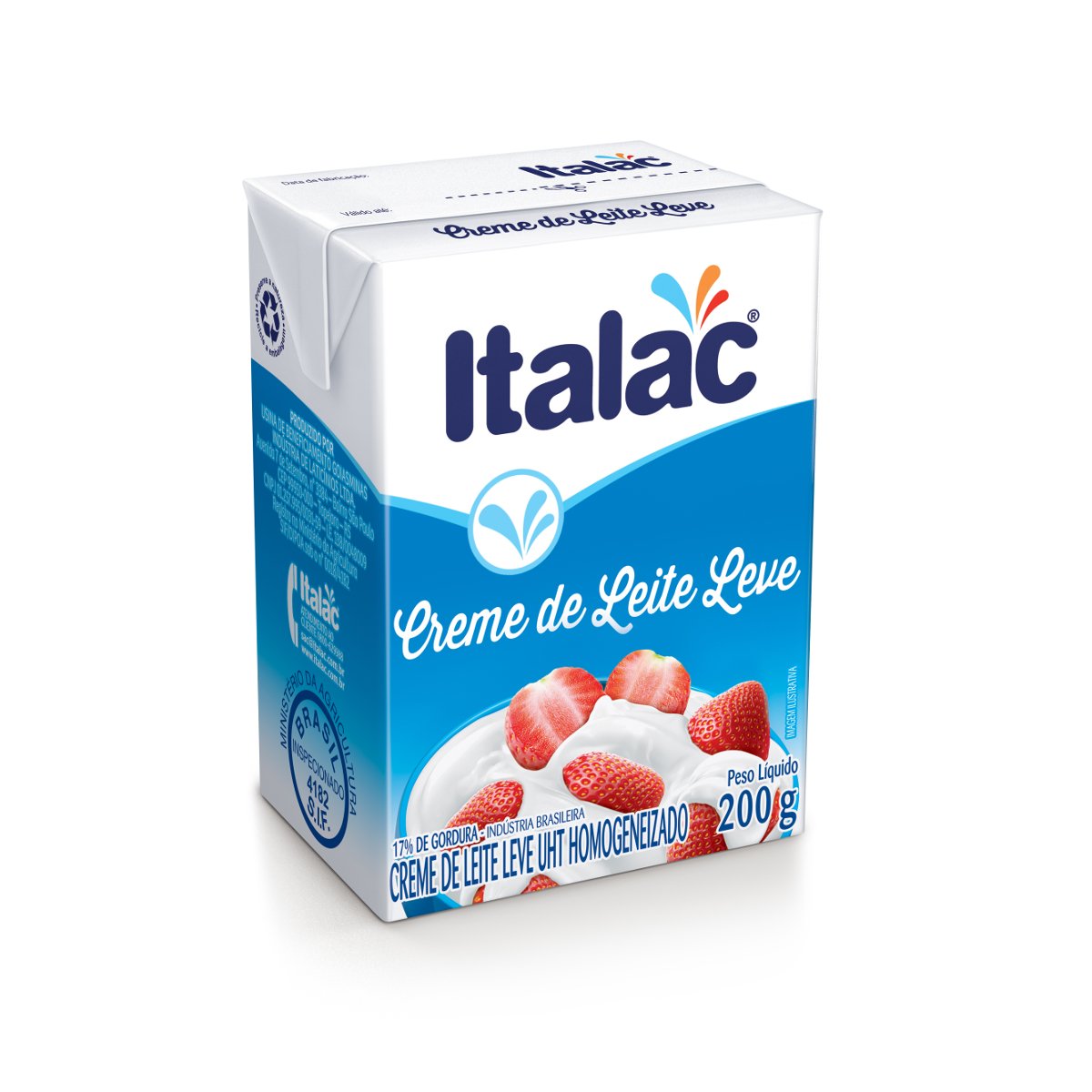 Creme de Leite ITALAC Caixa 200g