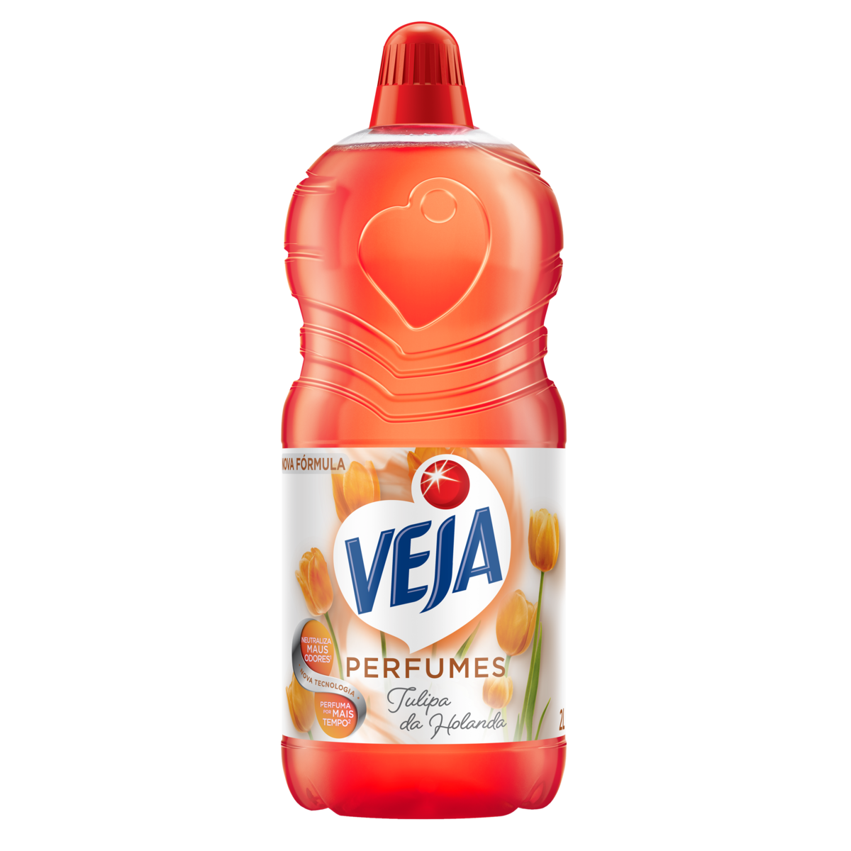 Limpador Perfumado Tulipa da Holanda Veja Perfumes Frasco 2l