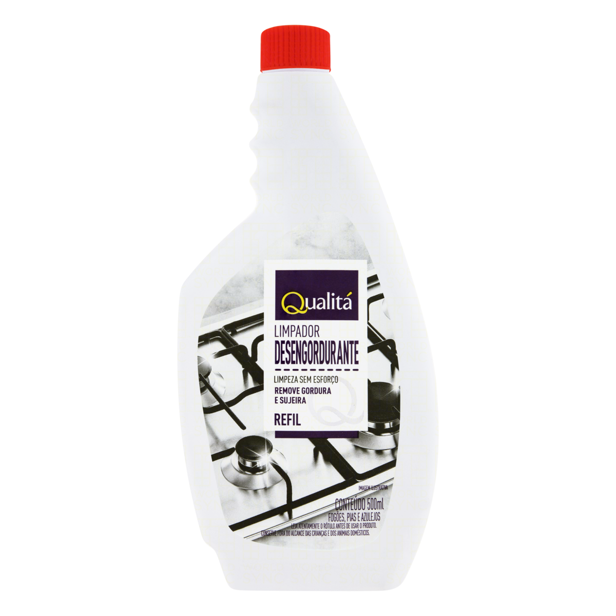 Limpador Desengordurante Qualitá Frasco 500ml Refil