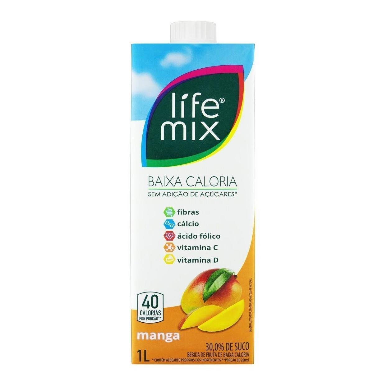 Bebida Manga Life Mix Caixa 1l