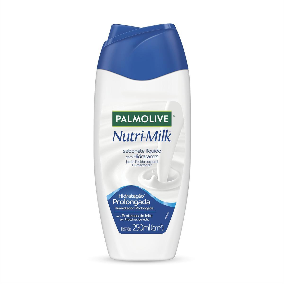 Sabonete Líquido Hidratante Palmolive Nutri-Milk Frasco 250ml