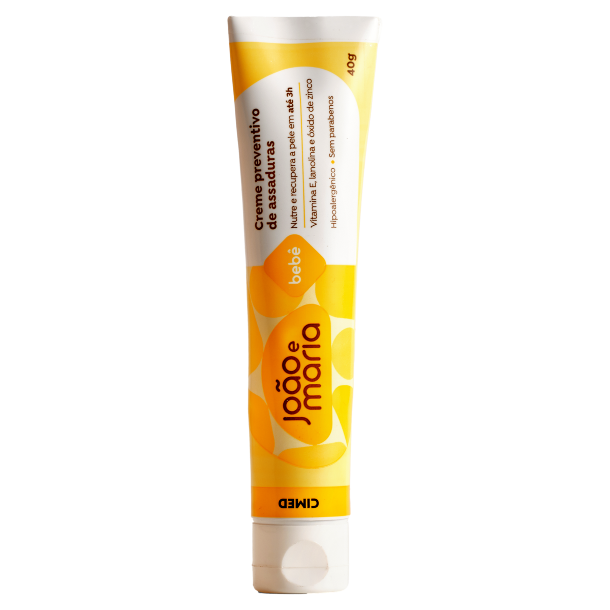 Creme Preventivo de Assaduras Suave João e Maria Caixa 40g