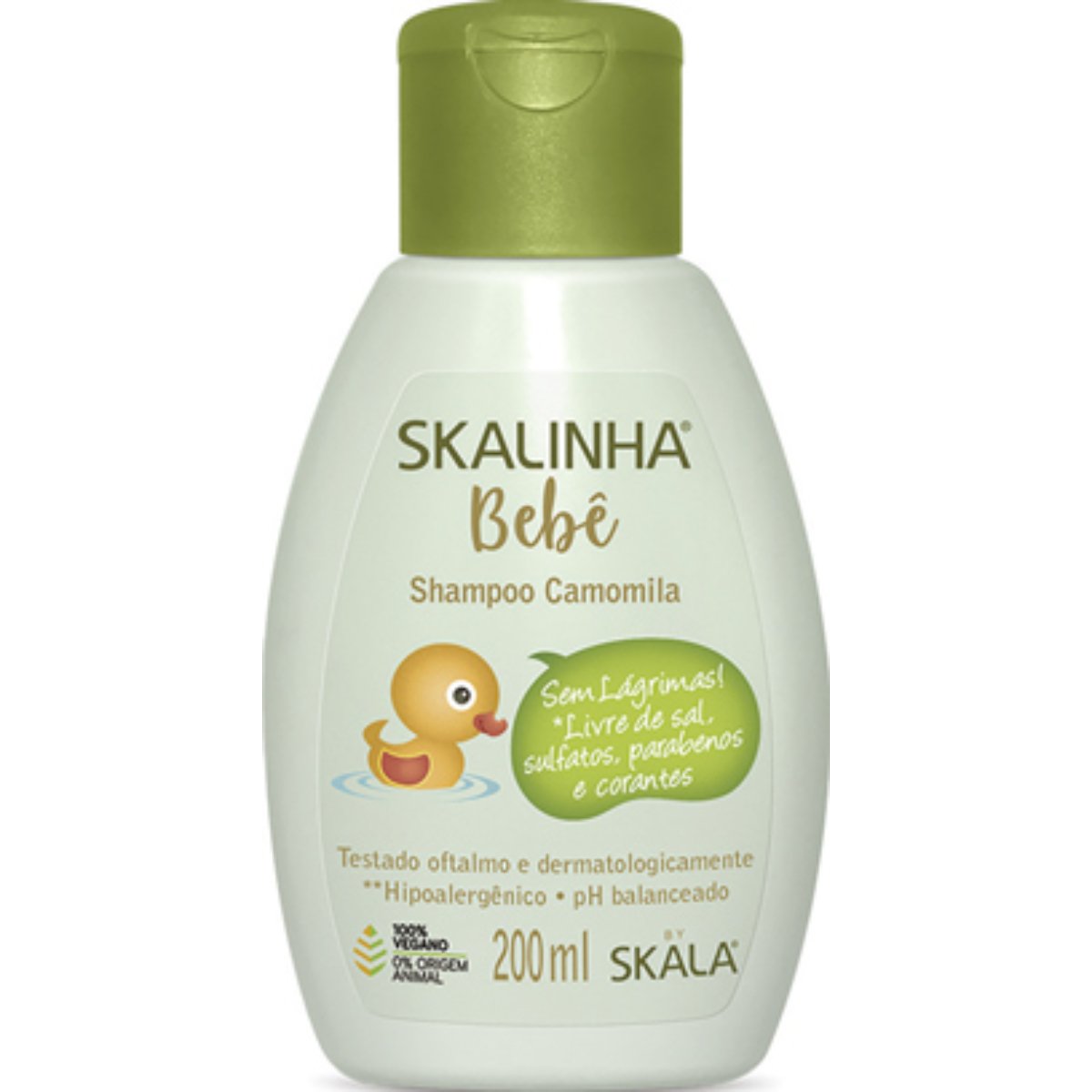 Shampoo Infantil Skalinha Camomila 200ml