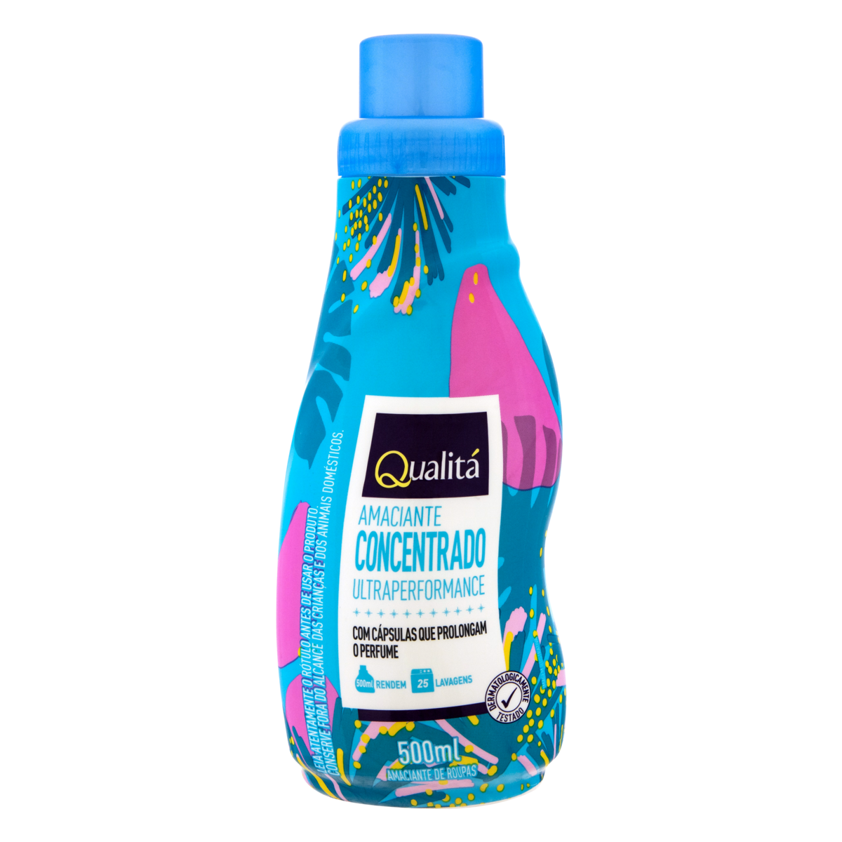 Amaciante de Roupa Concentrado Qualitá Frasco 500ml
