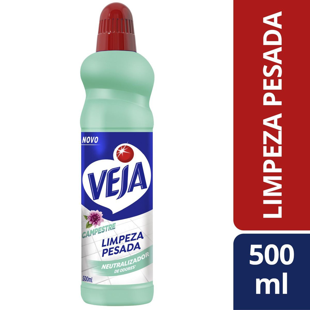 Limpador Limpeza Pesada Campestre Veja Frasco 500ml