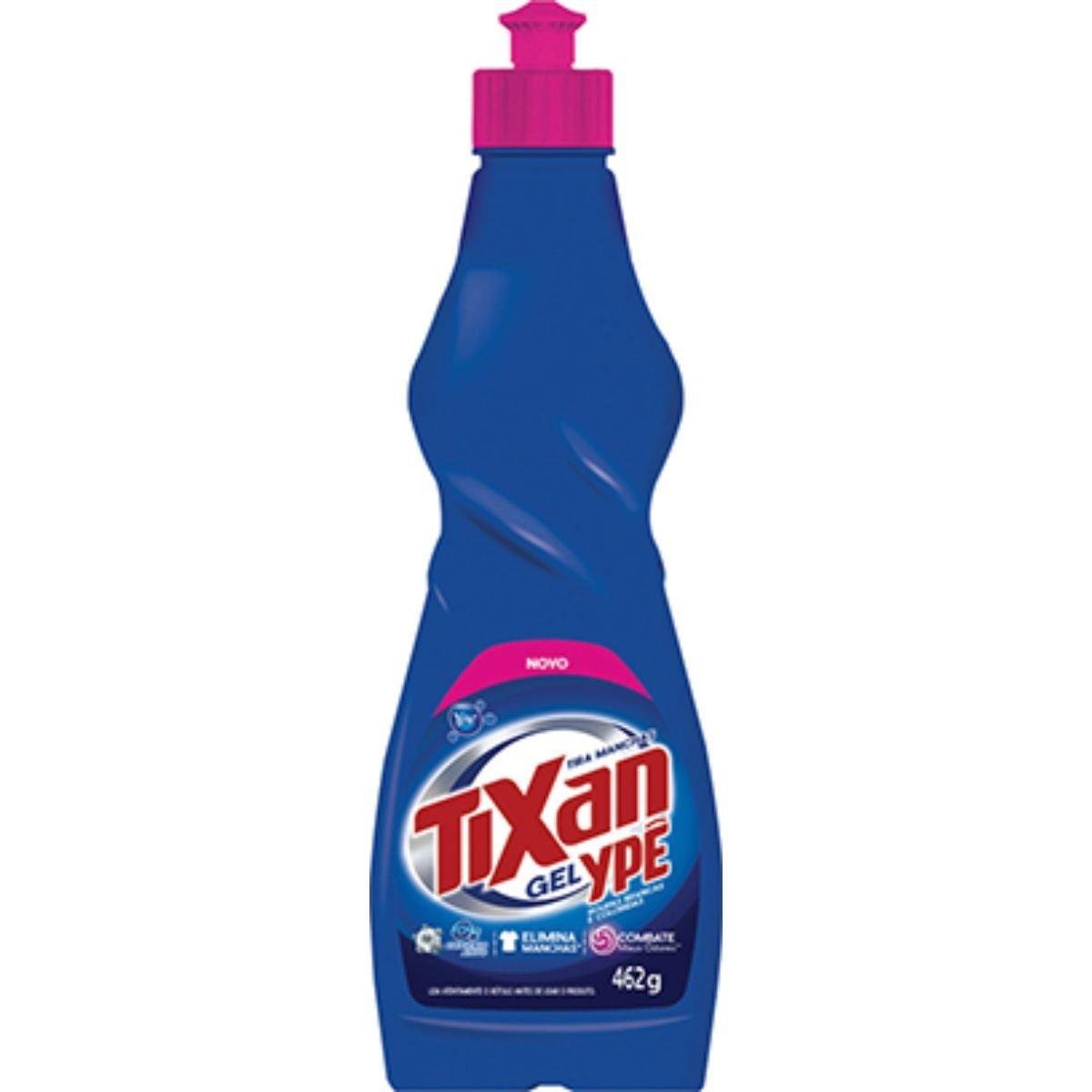 Tira-Manchas Gel Roupas Brancas e Coloridas Tixan Ypê Squeeze 462g