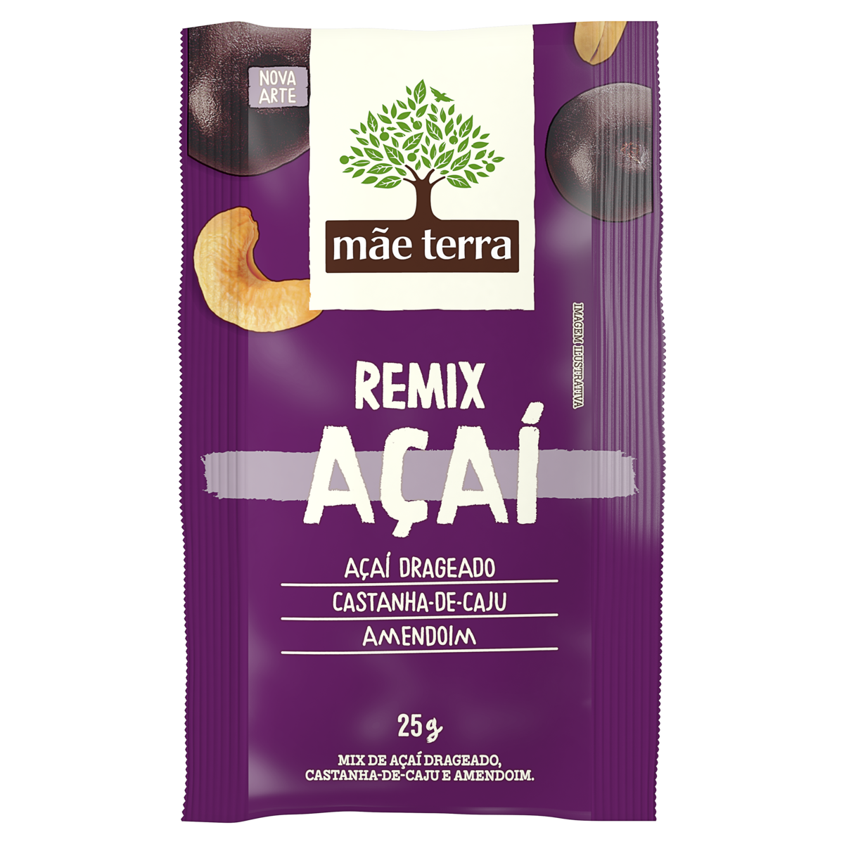 Snack Saudável MAE TERRA Remix Açaí 25 g