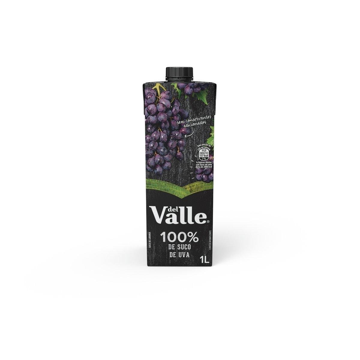Suco Uva Del Valle Caixa 1l