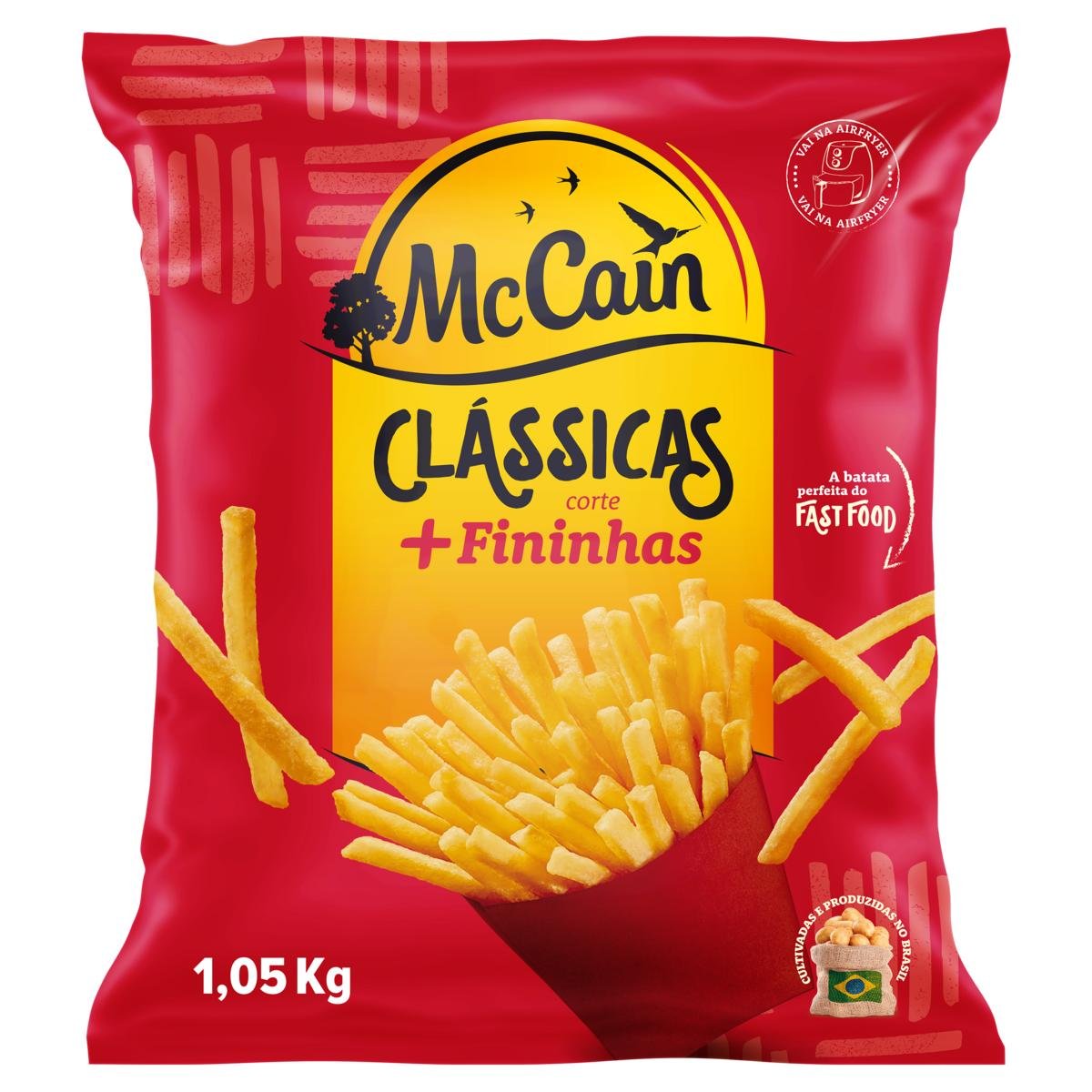 Batata Congelada Clássica Fininha McCain 1,05kg