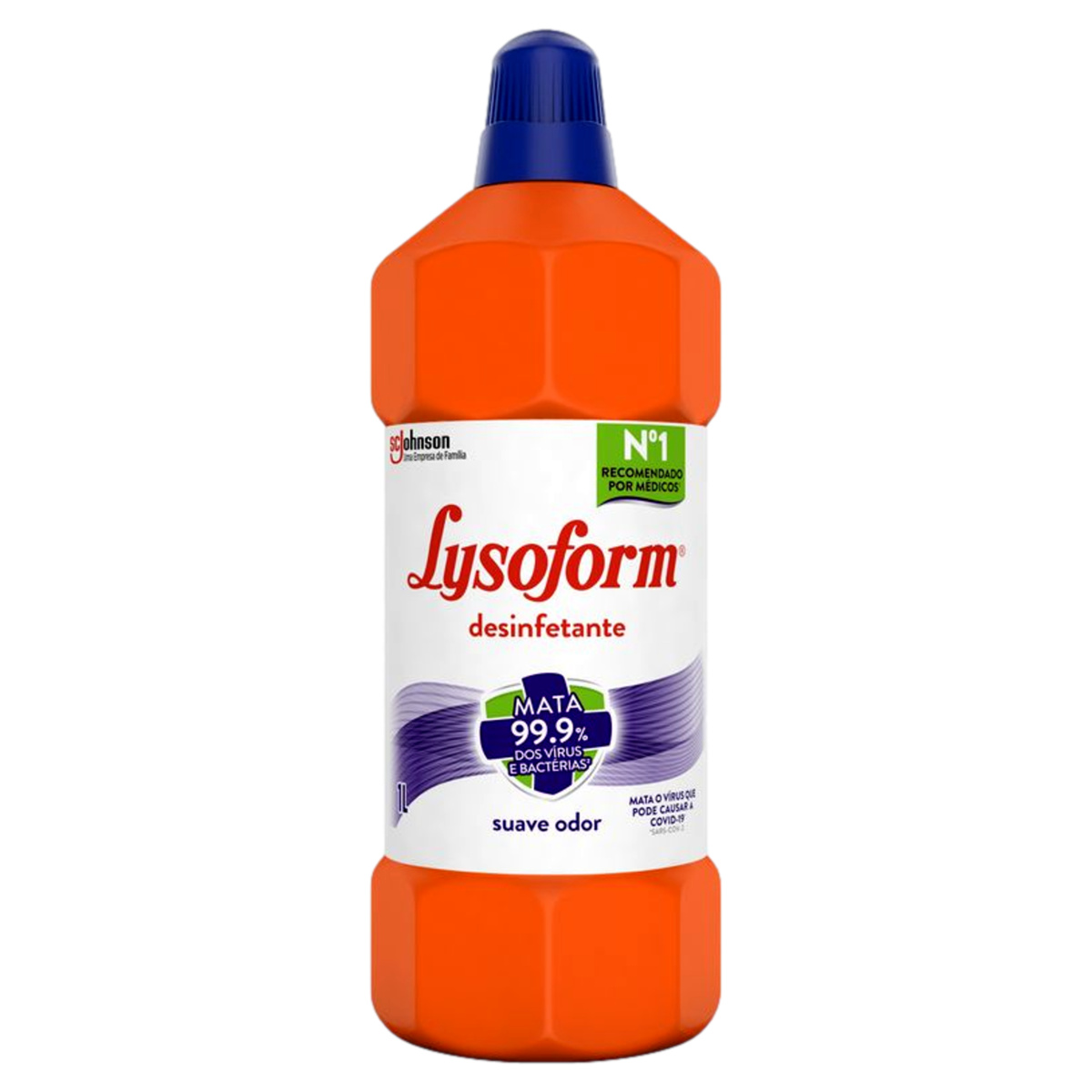 Desinfetante Suave Odor Lysoform Frasco 1l