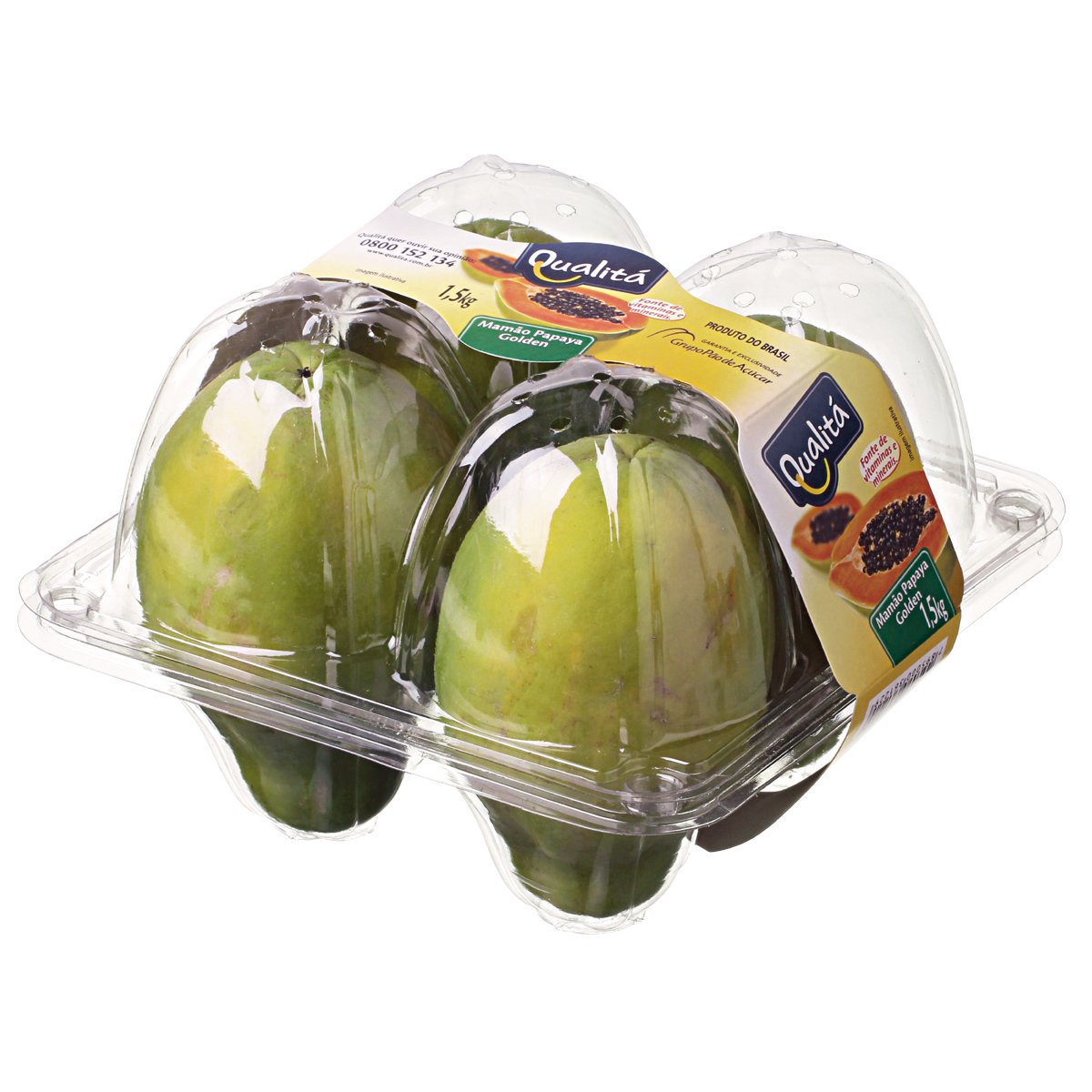 Mamão Papaya Golden QUALITÁ 1,5kg