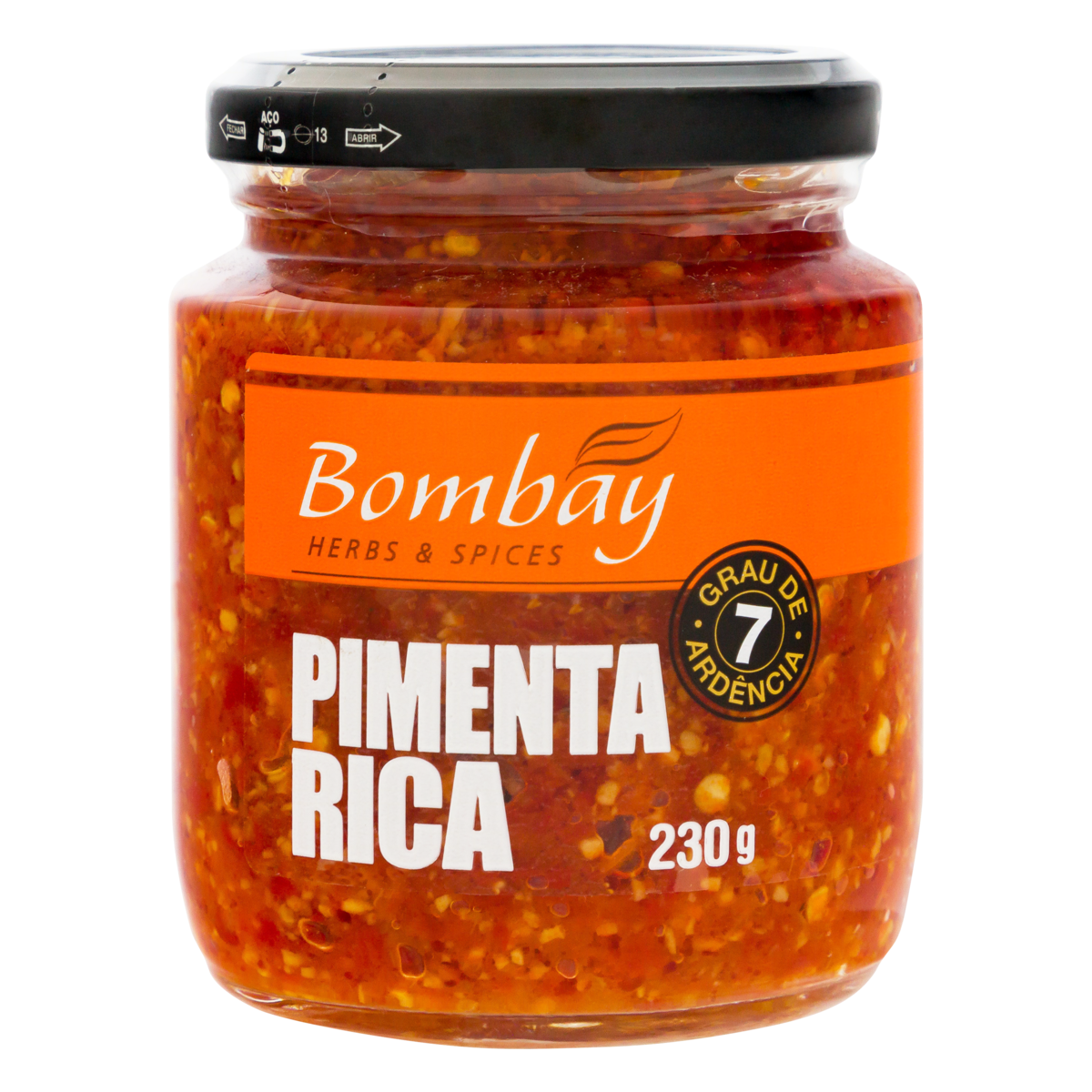 Molho de Pimenta Rica Bombay Herbs & Spices Vidro 230g