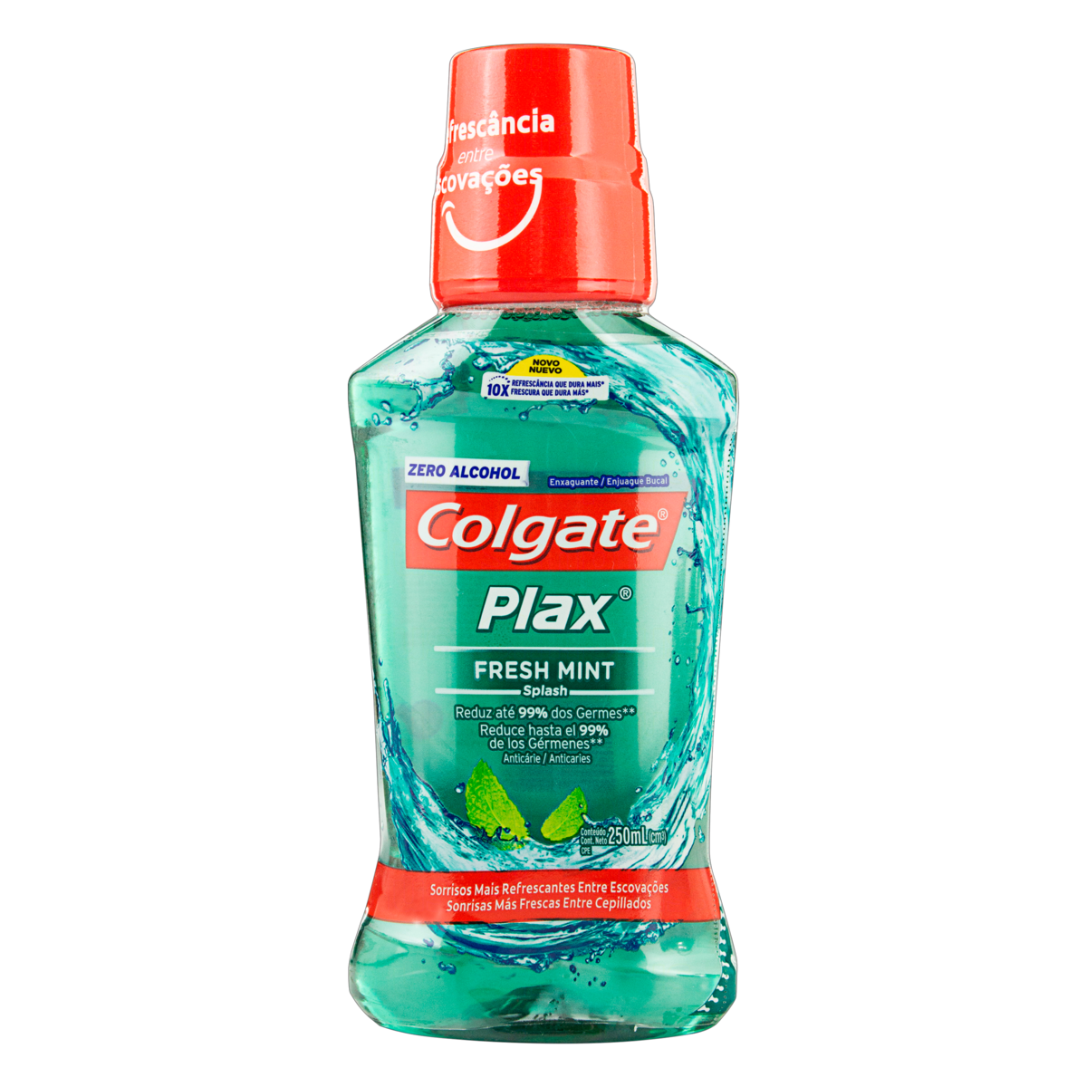 Enxaguante Bucal Colgate Plax Fresh Mint 250ml