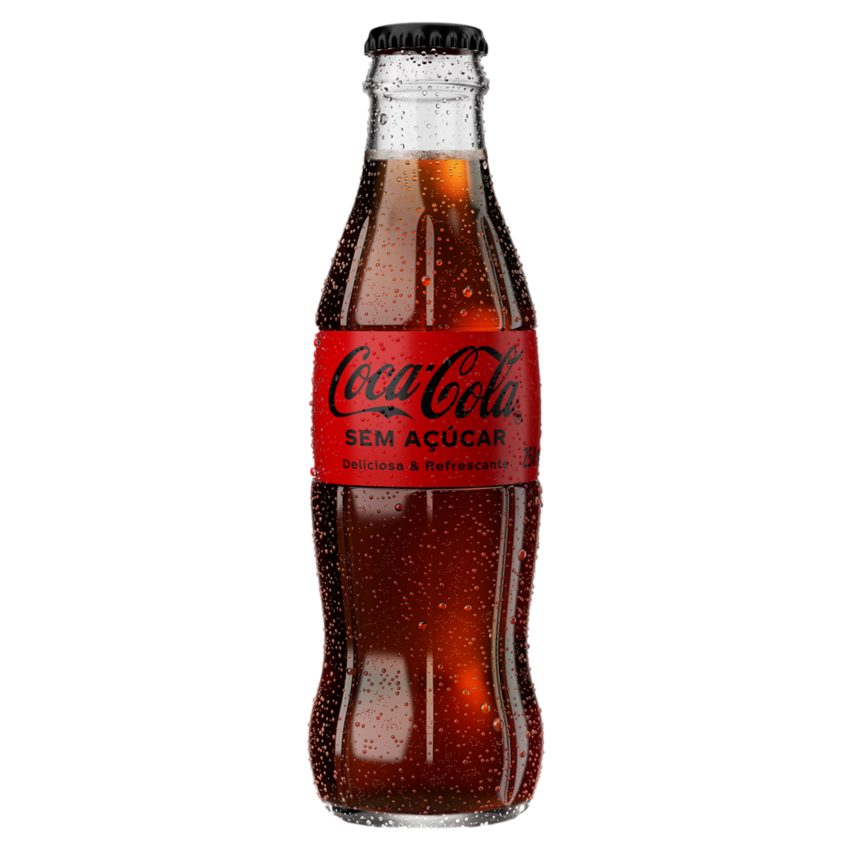 Refrigerante Coca-Cola Zero Garrafa 250ml