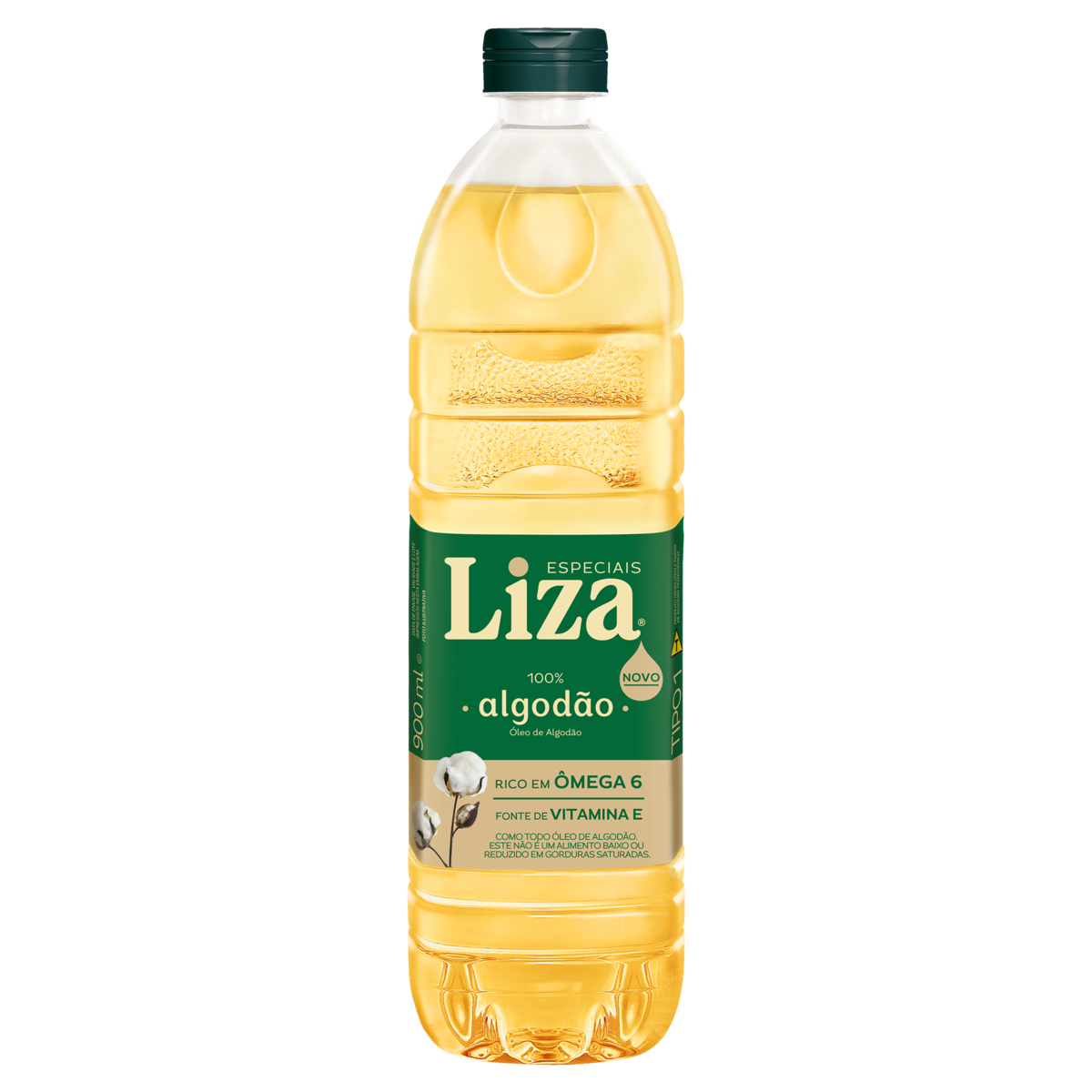 Óleo de Algodão Tipo 1 Liza Especiais Garrafa 900ml