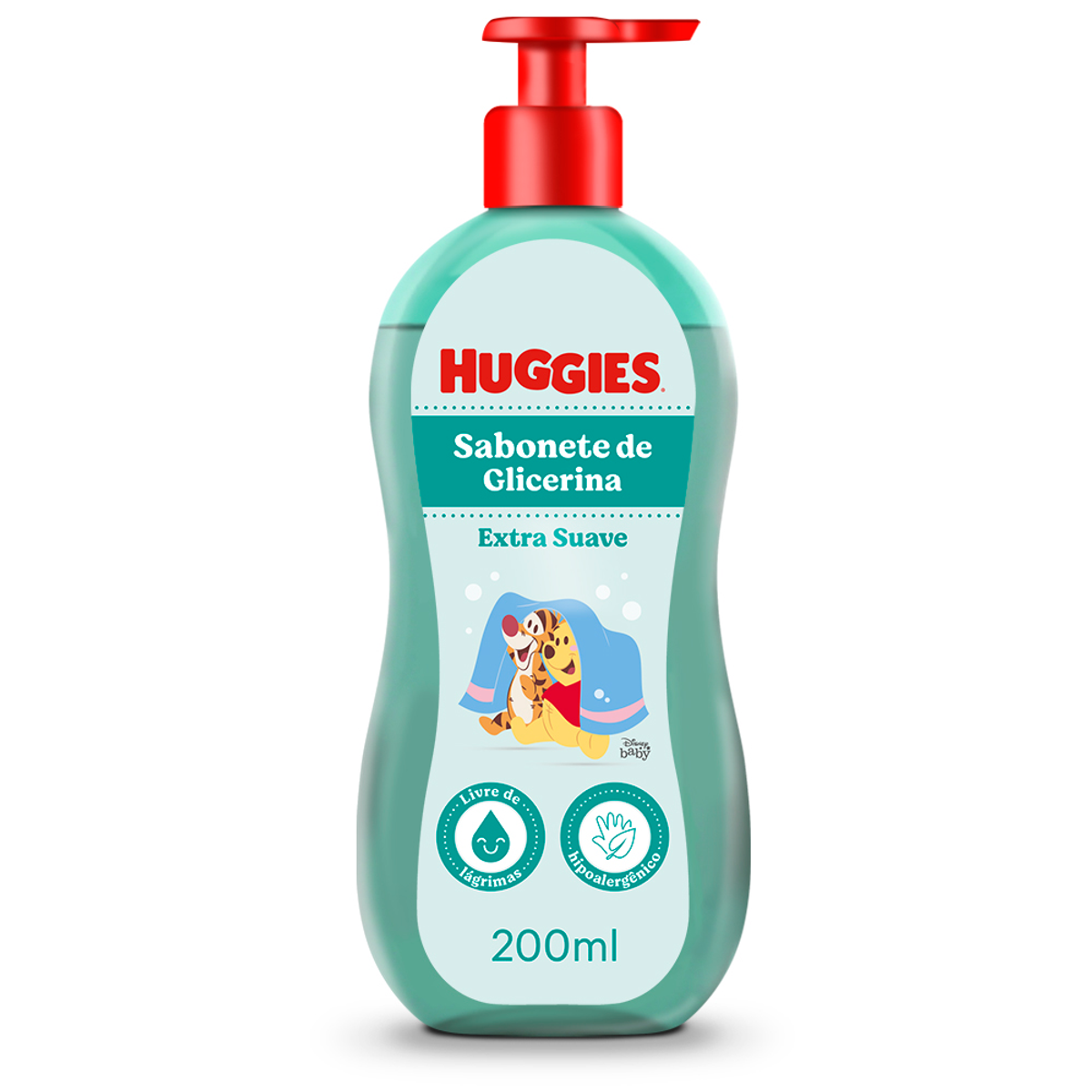 Sabonete Líquido Huggies Extra Suave para bebê ¿ 200ml