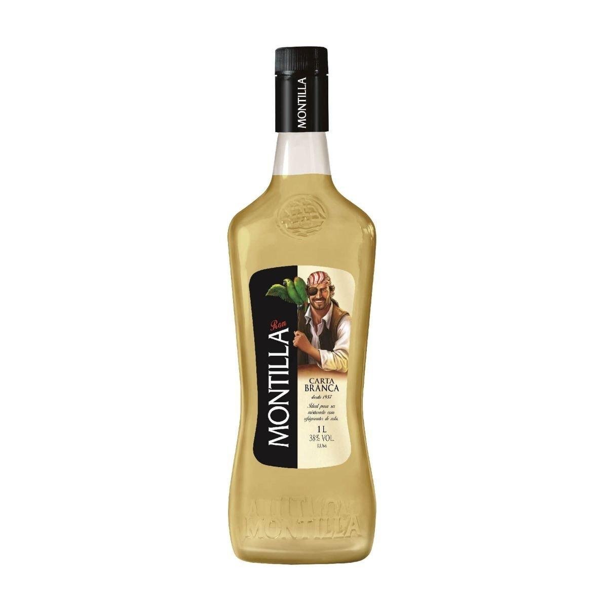 Rum Brasileiro Carta Branca Montilla Garrafa 1l