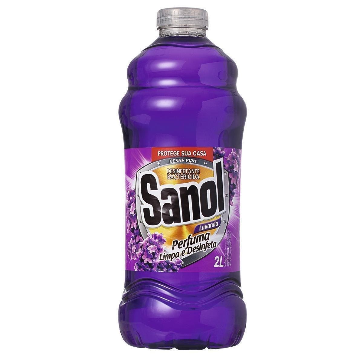 Desinfetante Lavanda Sanol Frasco 2l