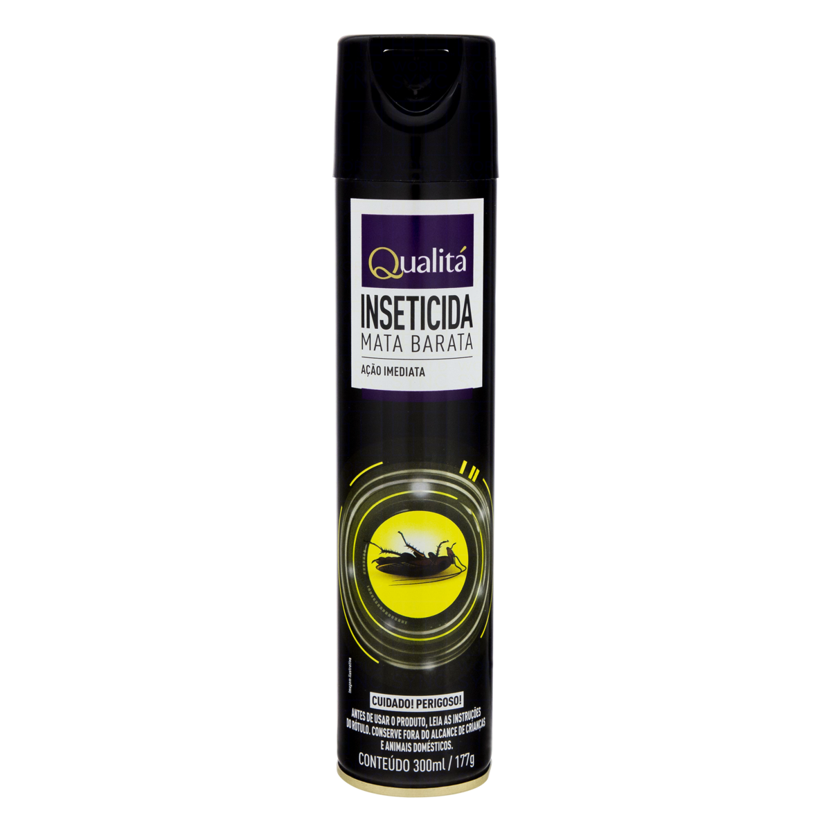Inseticida Aerossol QUALITA Mata Barata 300ml