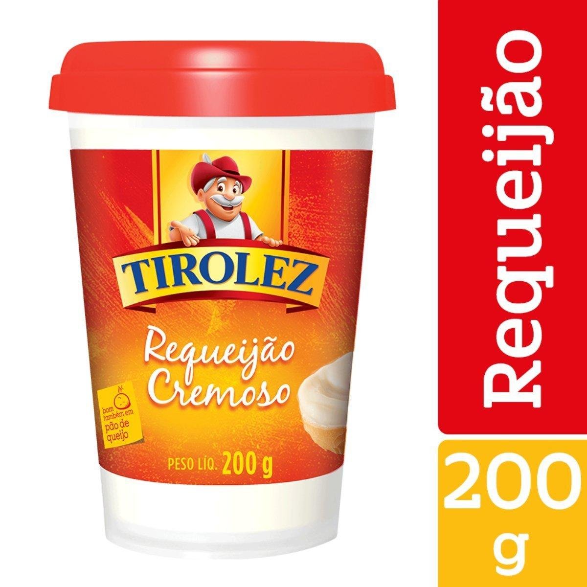 Requeijão Cremoso TIROLEZ Copo 200g