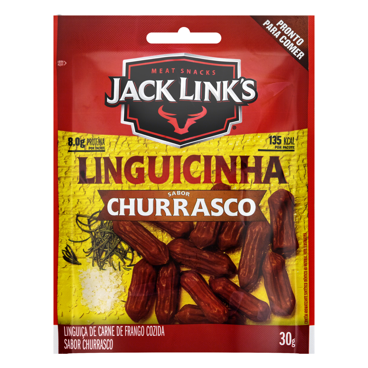 Linguicinha de Frango Sabor Churrasco Jack Link's 30g