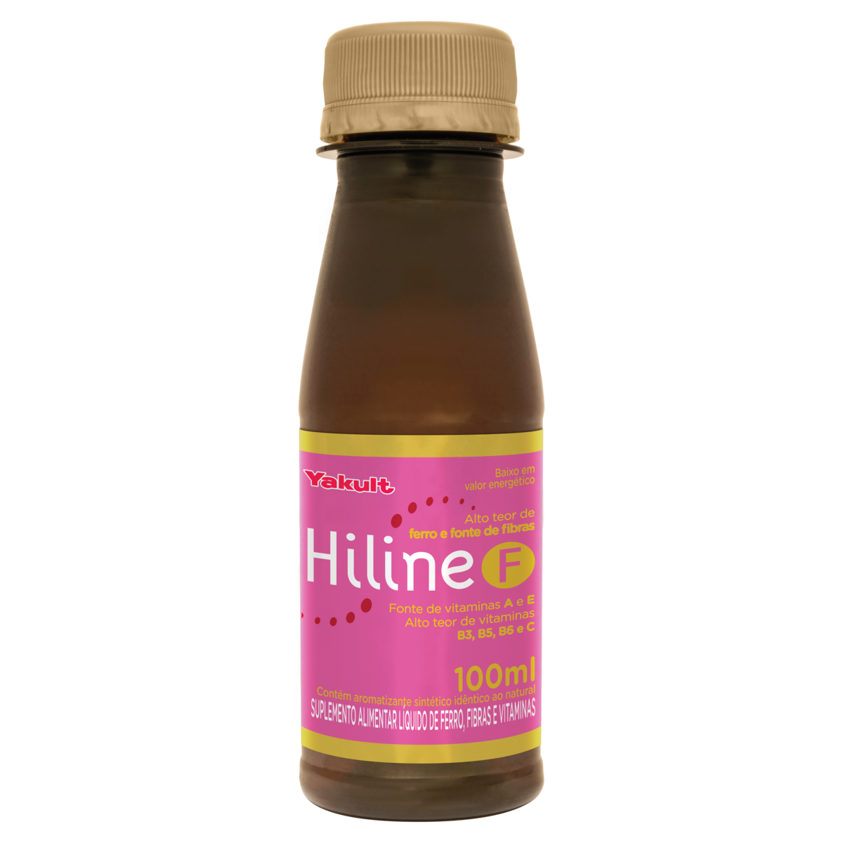 Suplemento Alimentar Líquido Yakult Hiline F Frasco 100ml