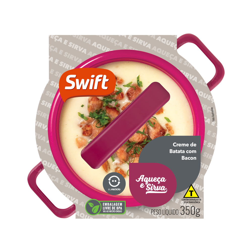 Creme de Batata com Bacon Swift 350g