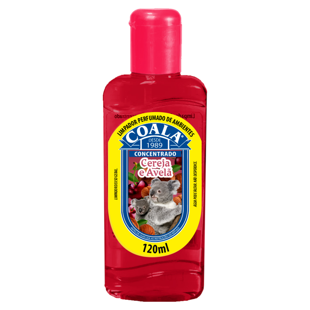 Limpador Perfumado Concentrado Cereja e Avelã Coala Squeeze 120ml