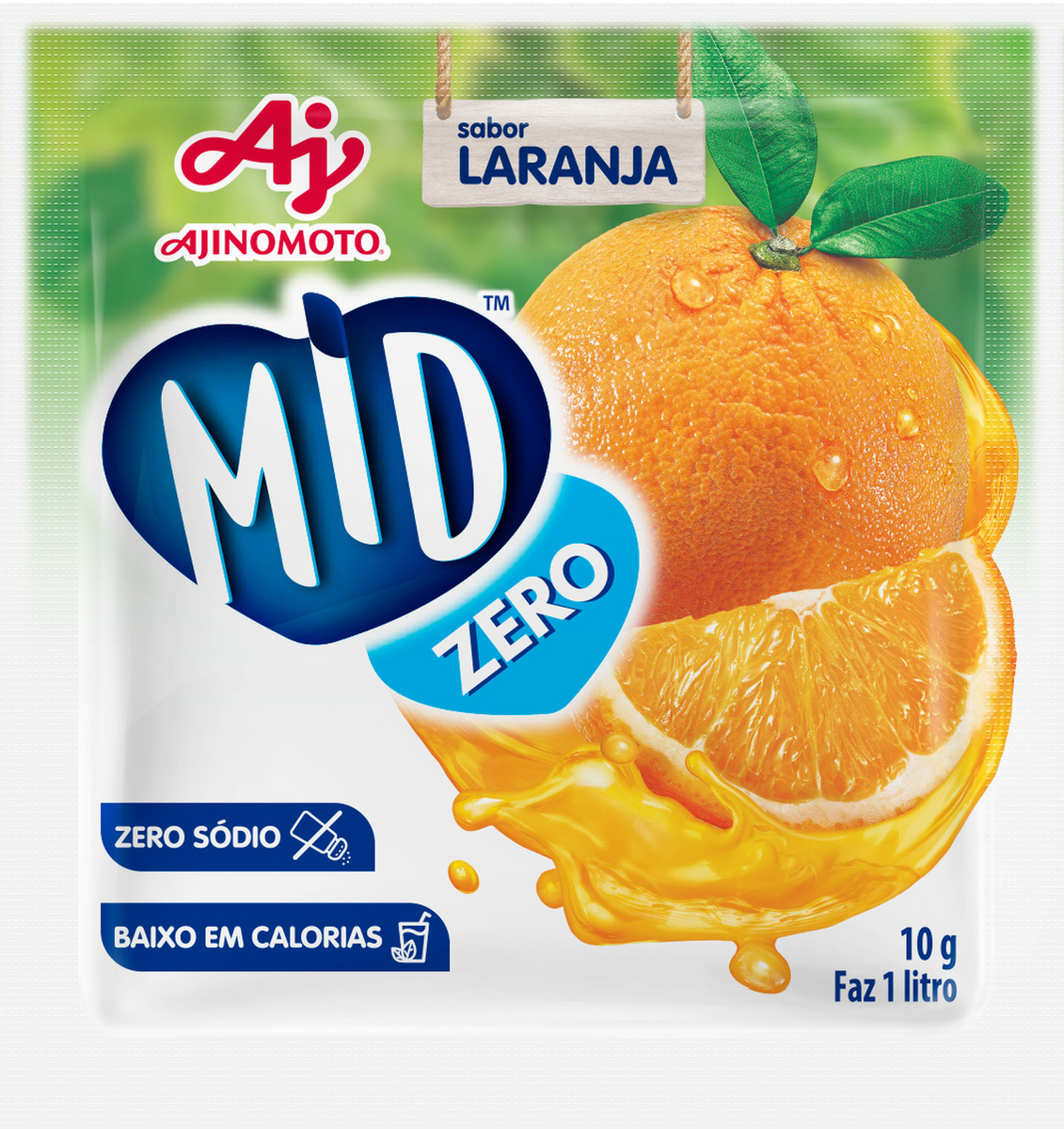 Refresco em pó Fit Laranja 10g