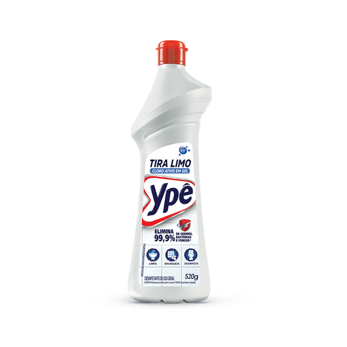 Desinfetante Uso Geral Tira-Limo Ypê Squeeze 520g