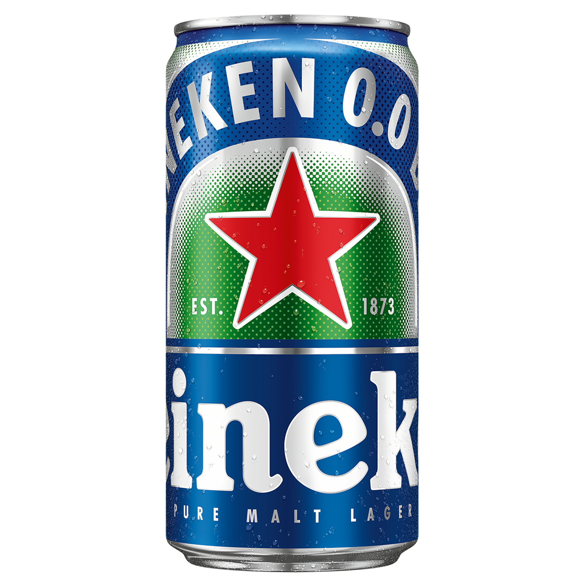 Cerveja Lager Puro Malte Zero Álcool Heineken Lata 269ml