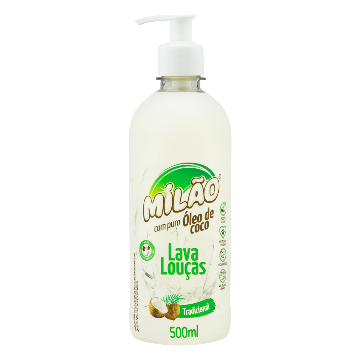Lava Louças Líquido MILÃO 500ml