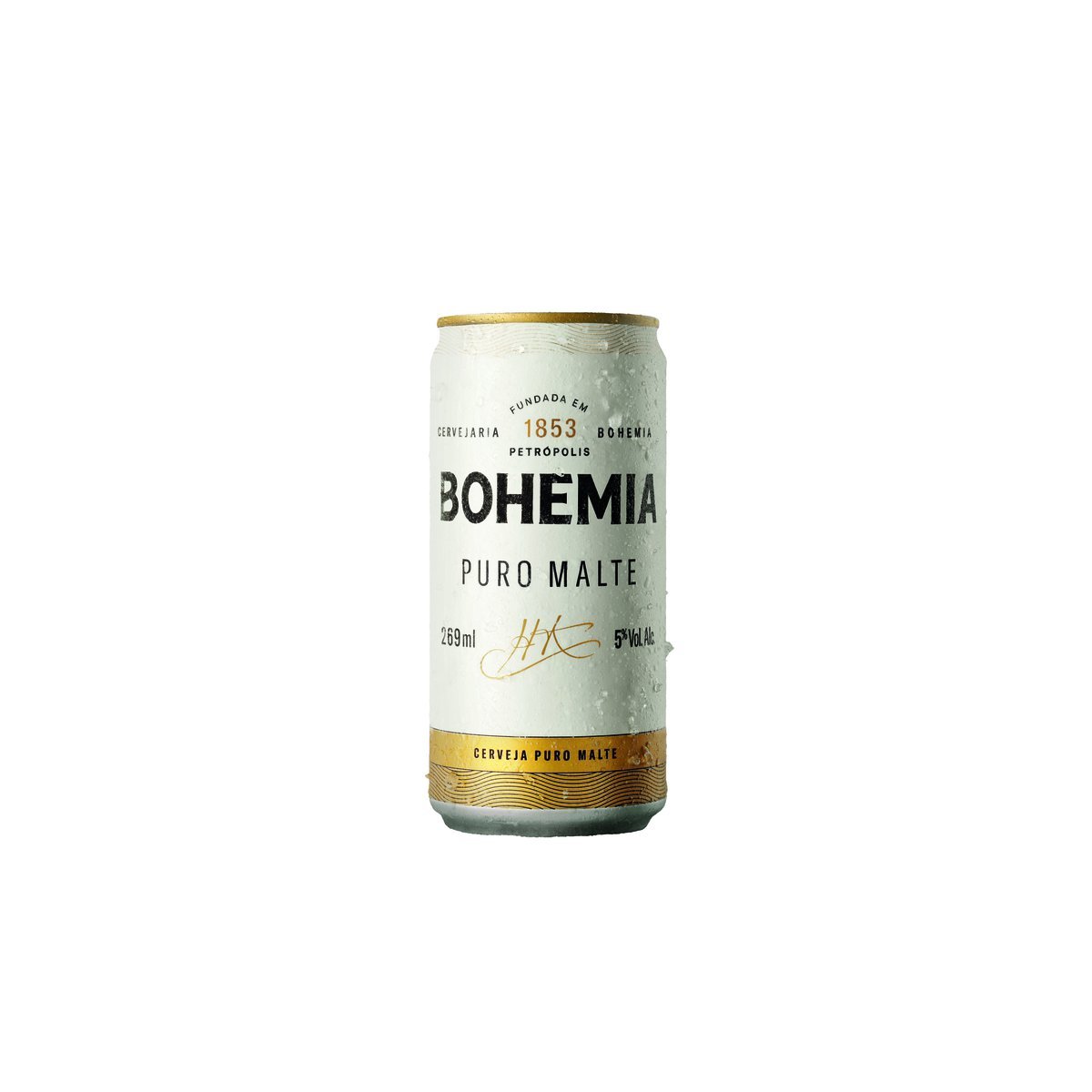Cerveja Bohemia Puro Malte 269ml Lata