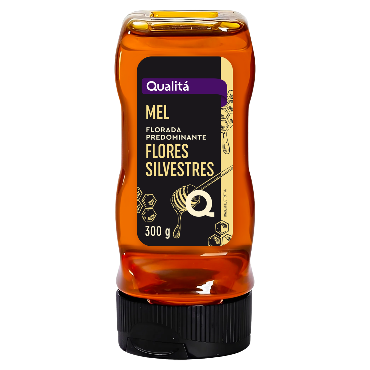 Mel Florada Silvestre Qualitá Squeeze 300g