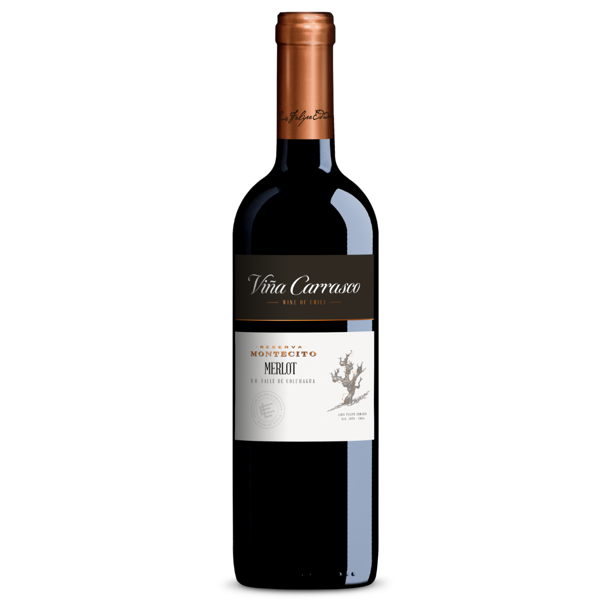 Vinho Tinto Chileno Vina Carrasco Reserva Merlot 750ml